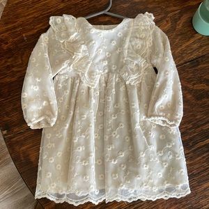 Zara Girls 12-18 Lace Dress